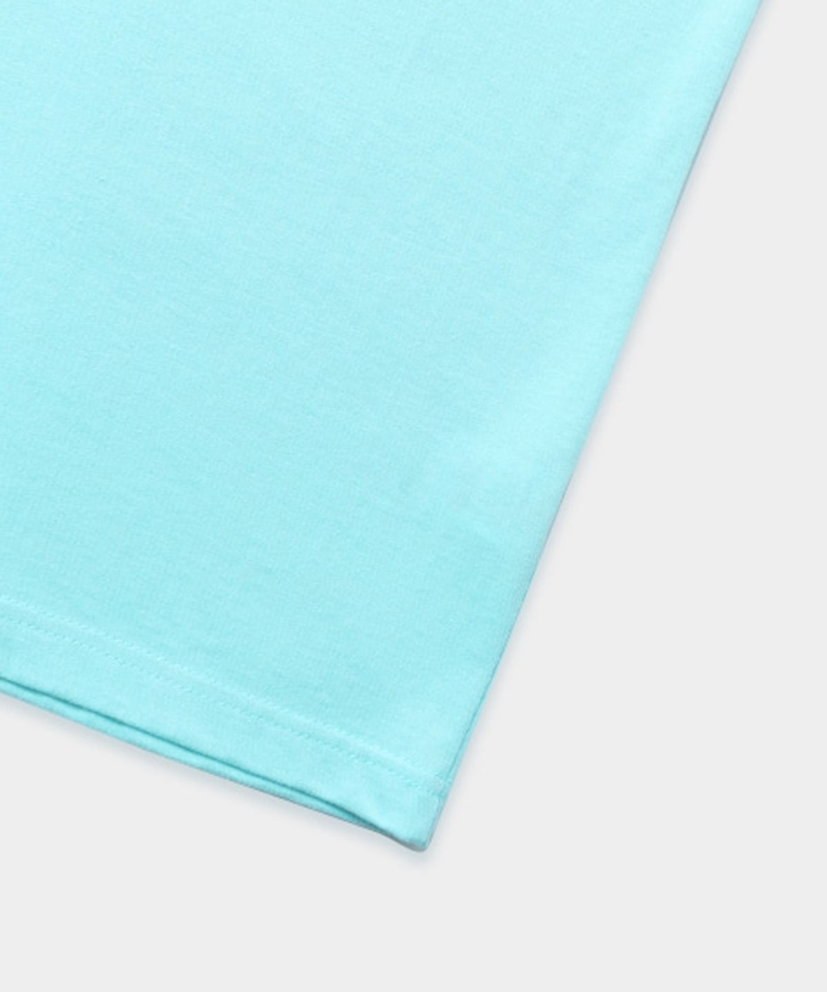아임낫어휴먼비잉(I AM NOT A HUMAN BEING) BASIC LOGO SHORT SLEEVE T-SHIRT - AQUA