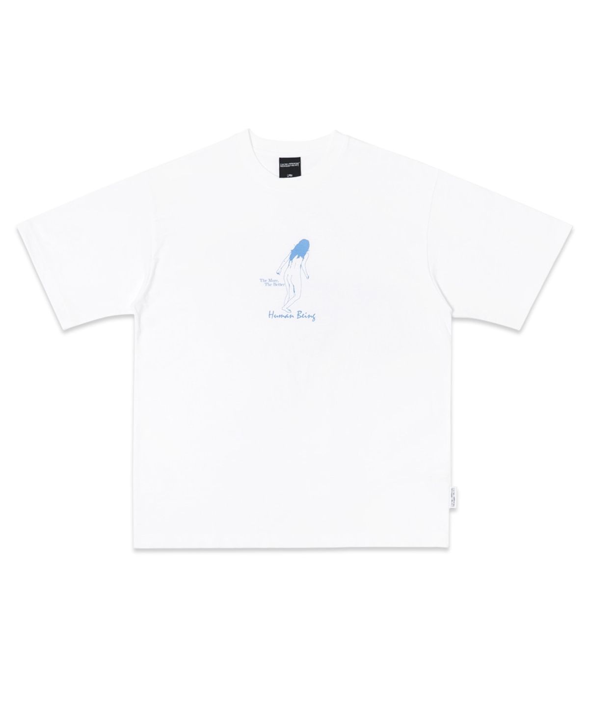 아임낫어휴먼비잉(I AM NOT A HUMAN BEING) A LADY TEE - WHITE