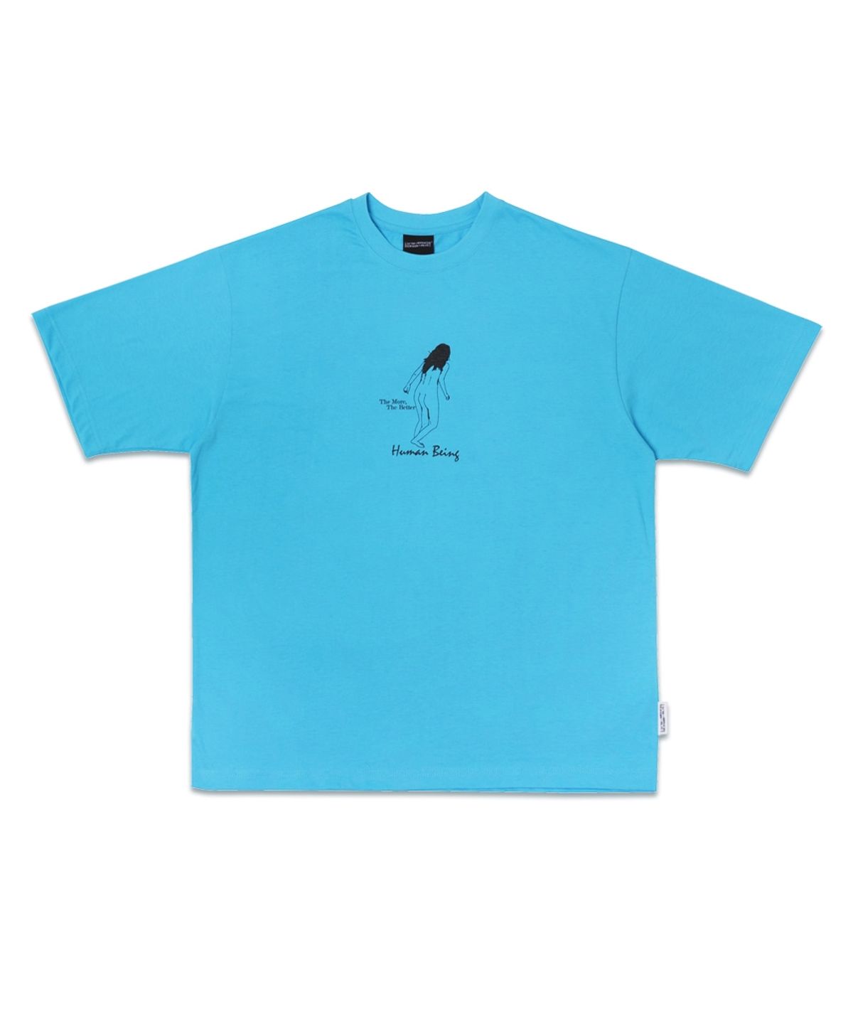 아임낫어휴먼비잉(I AM NOT A HUMAN BEING) A LADY TEE - SKY BLUE