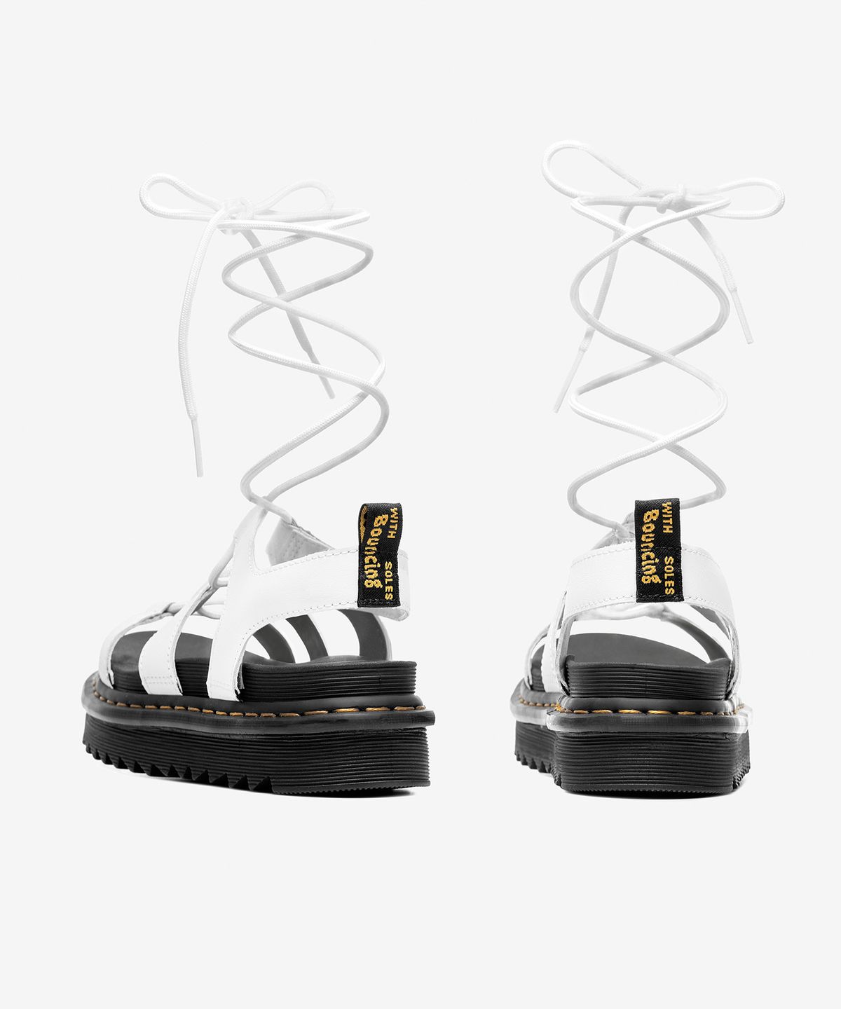 닥터마틴(DR.MARTENS) 나틸라 화이트 샌들 / 24641100
