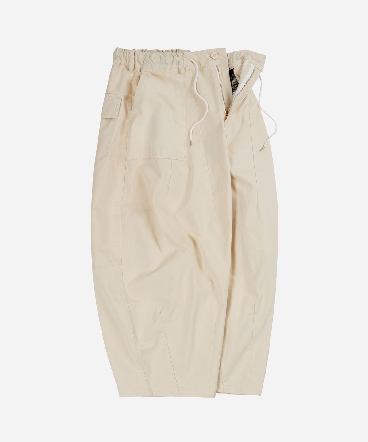프리즘웍스(FRIZMWORKS) TWILL BALLOON PANTS _ IVORY