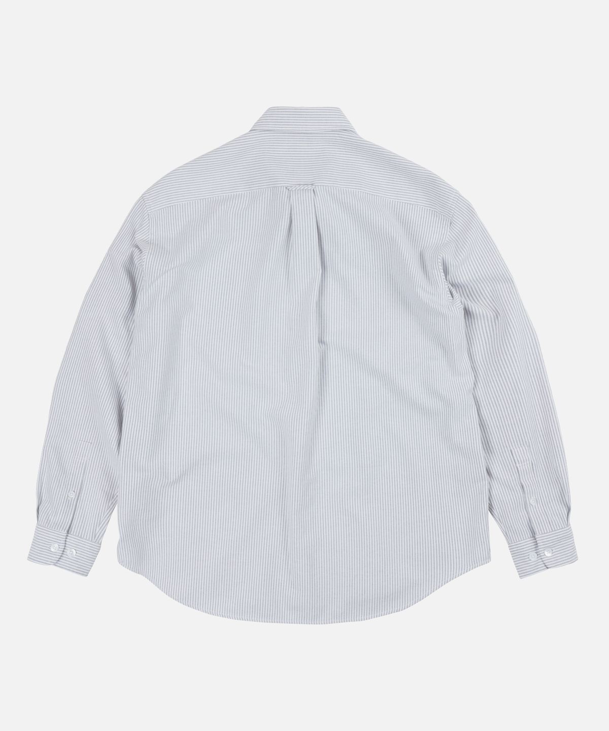 프리즘웍스(FRIZMWORKS) OG STRIPE OVERSIZED SHIRT _ GRAY