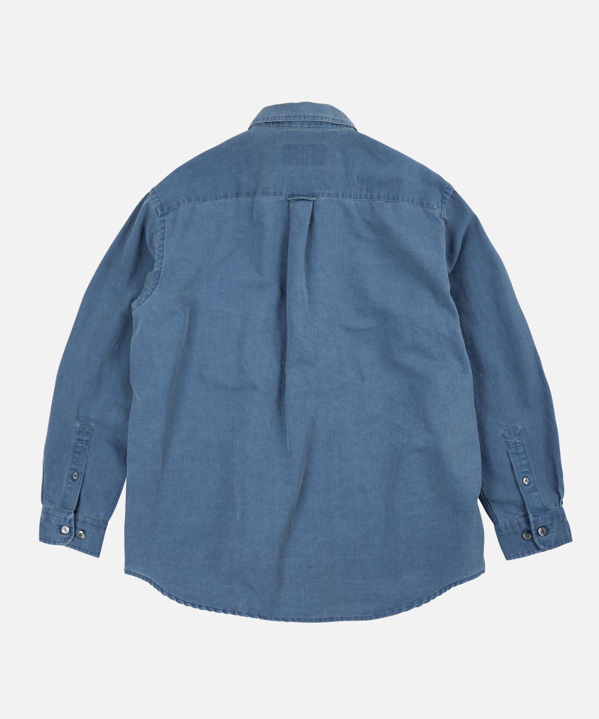프리즘웍스(FRIZMWORKS) PIGMENT DYEING OVERSIZED SHIRT _ BLUE