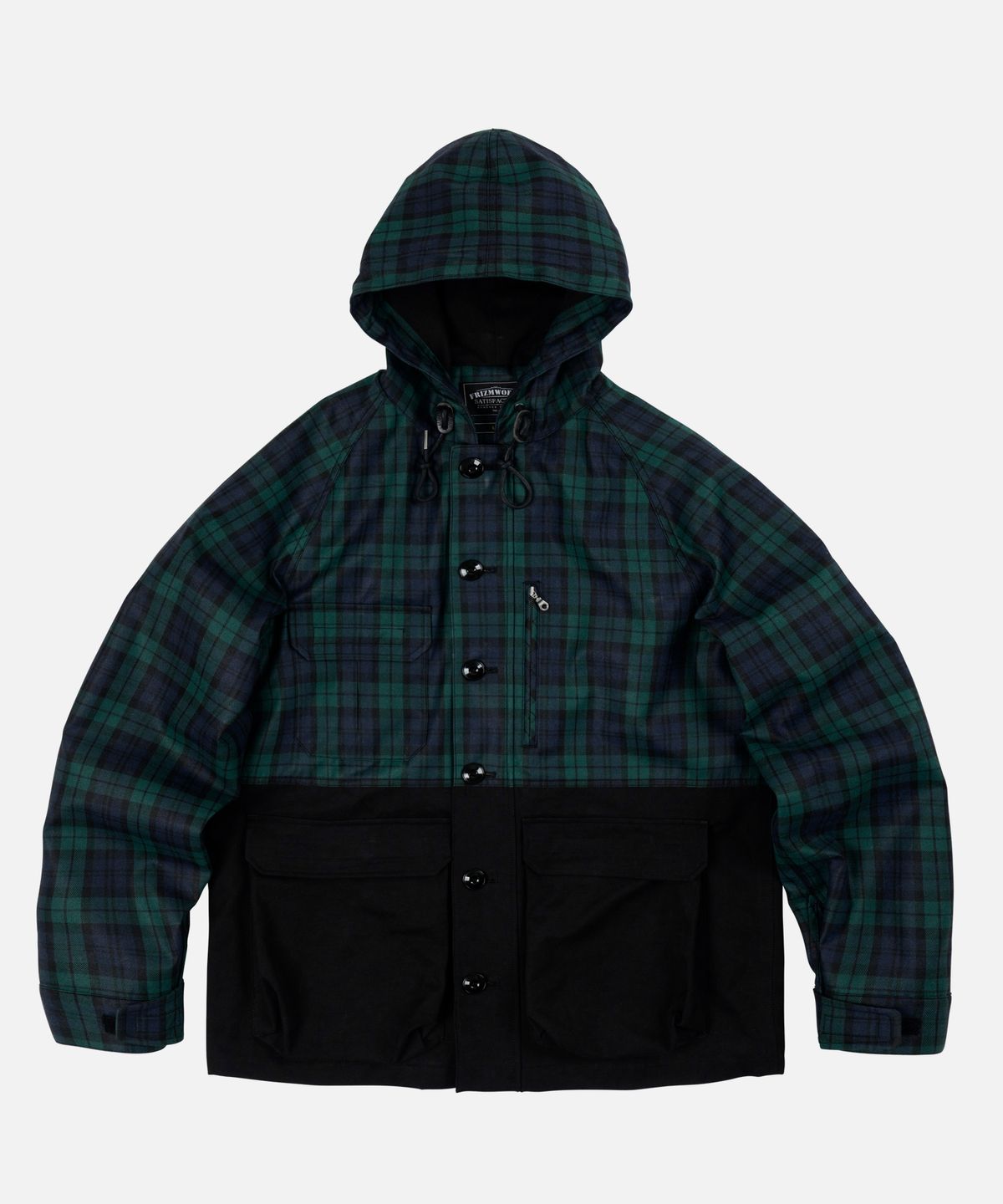 프리즘웍스(FRIZMWORKS) UTILITY MOUNTAIN PARKA _ BLACK WATCH