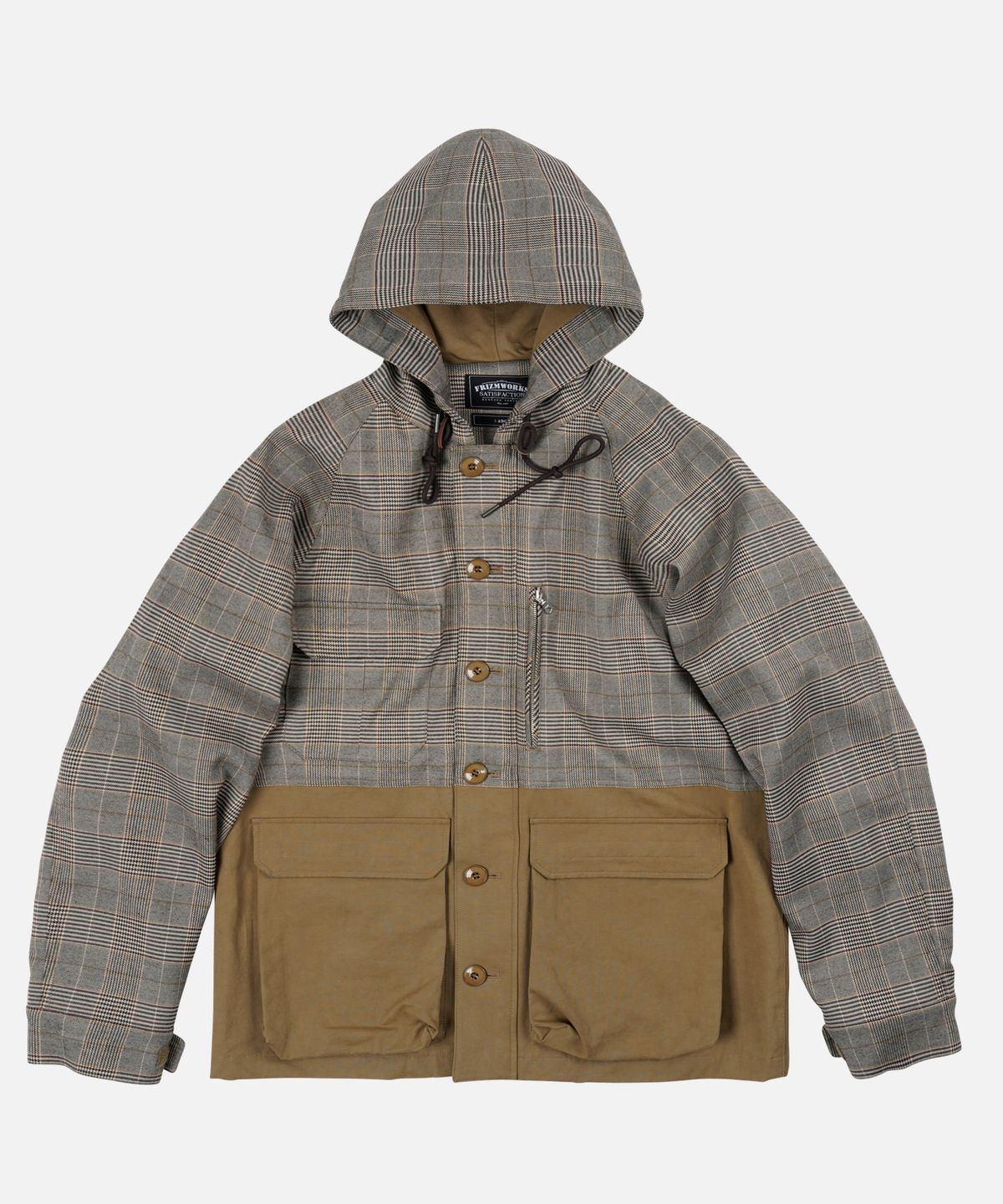 프리즘웍스(FRIZMWORKS) UTILITY MOUNTAIN PARKA _ GLEN CHECK