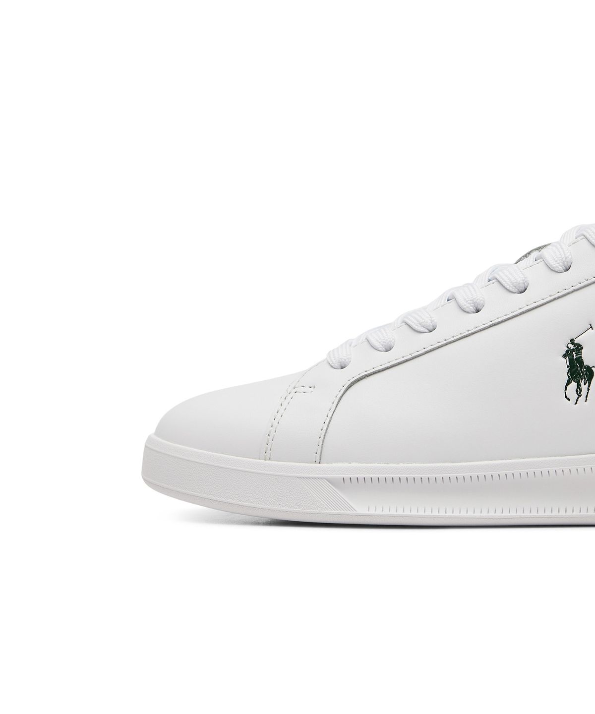 폴로 랄프 로렌(POLO RALPH LAUREN) 헤리티지 코트 II 스니커즈 - 화이트:그린