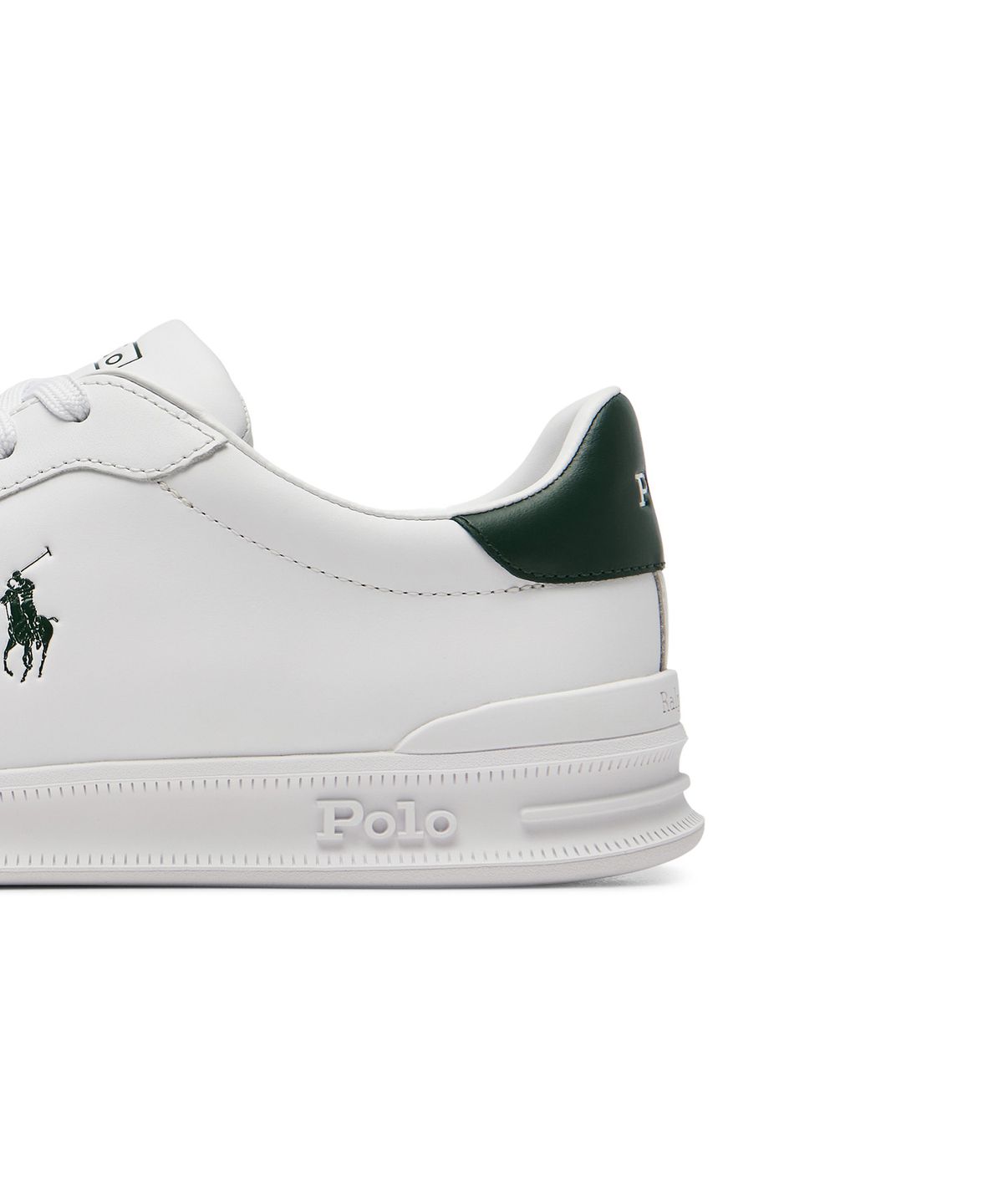폴로 랄프 로렌(POLO RALPH LAUREN) 헤리티지 코트 II 스니커즈 - 화이트:그린