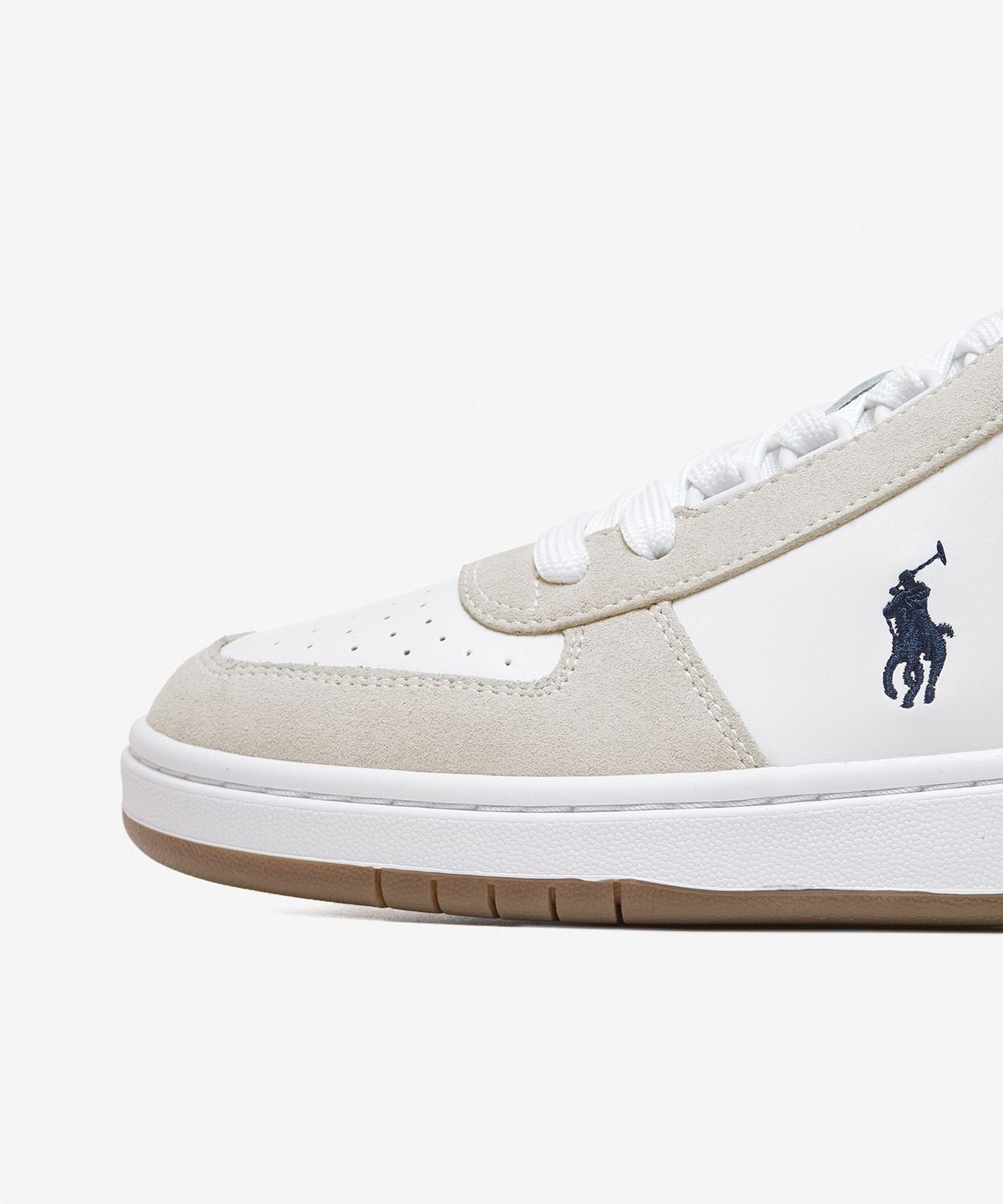 폴로 랄프 로렌(POLO RALPH LAUREN) POLO 코트 포니 스니커즈 - 화이트