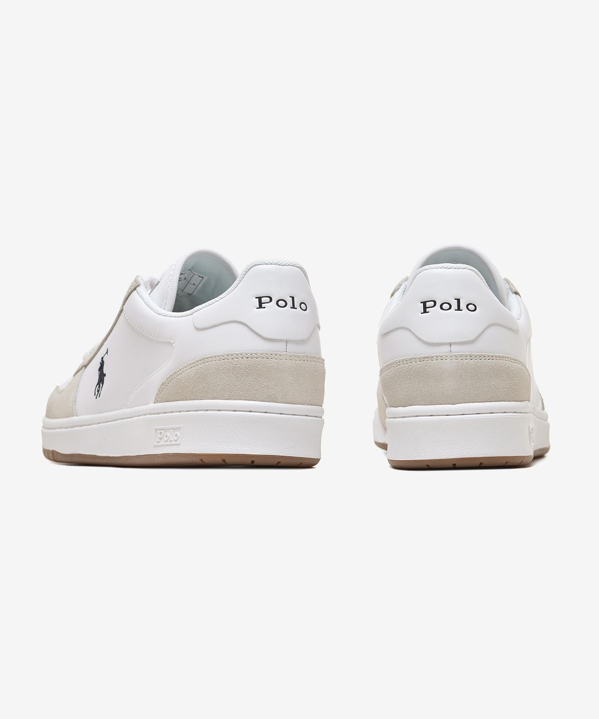 폴로 랄프 로렌(POLO RALPH LAUREN) POLO 코트 포니 스니커즈 - 화이트