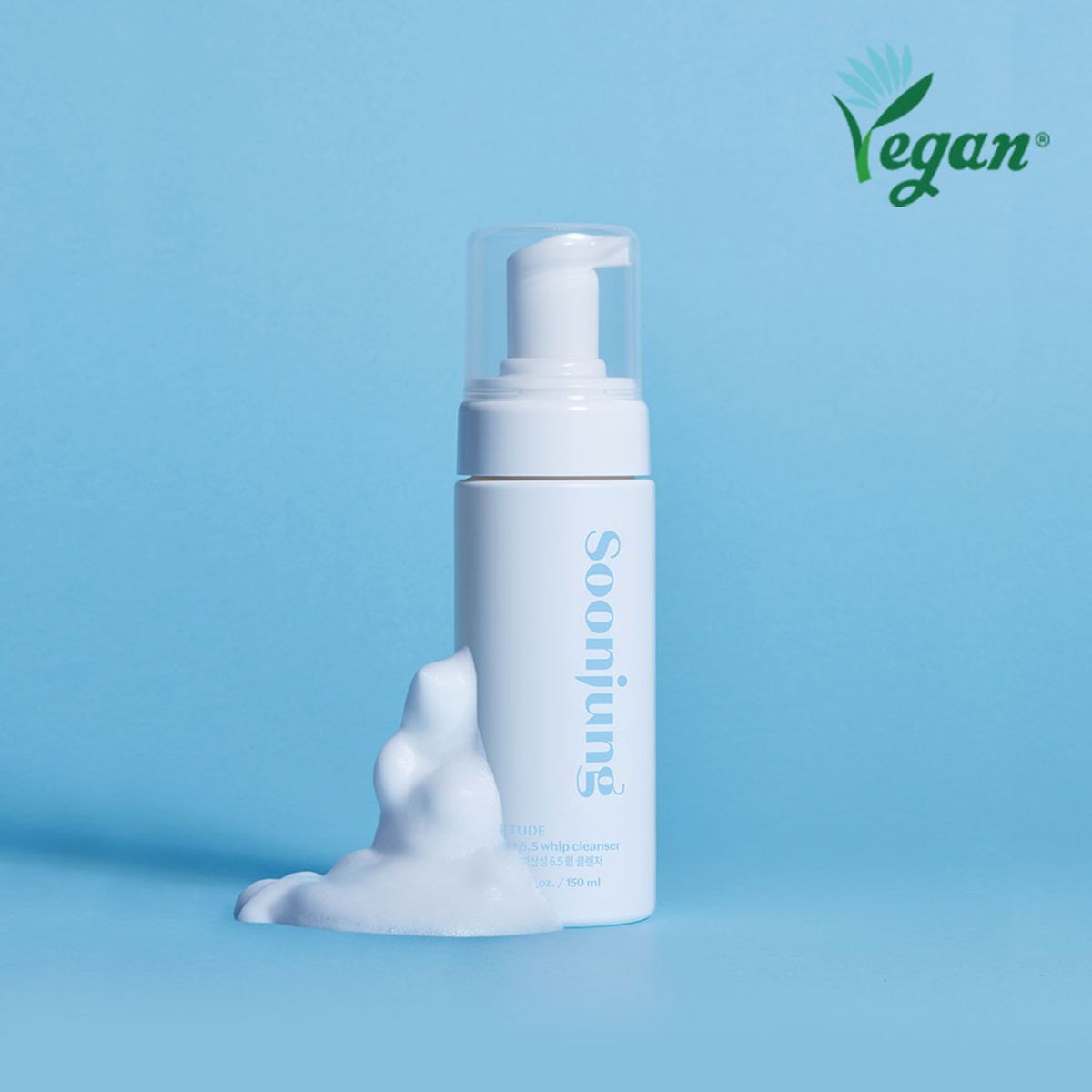 에뛰드(ETUDE) 순정 약산성 6.5 휩 클렌저 150ml