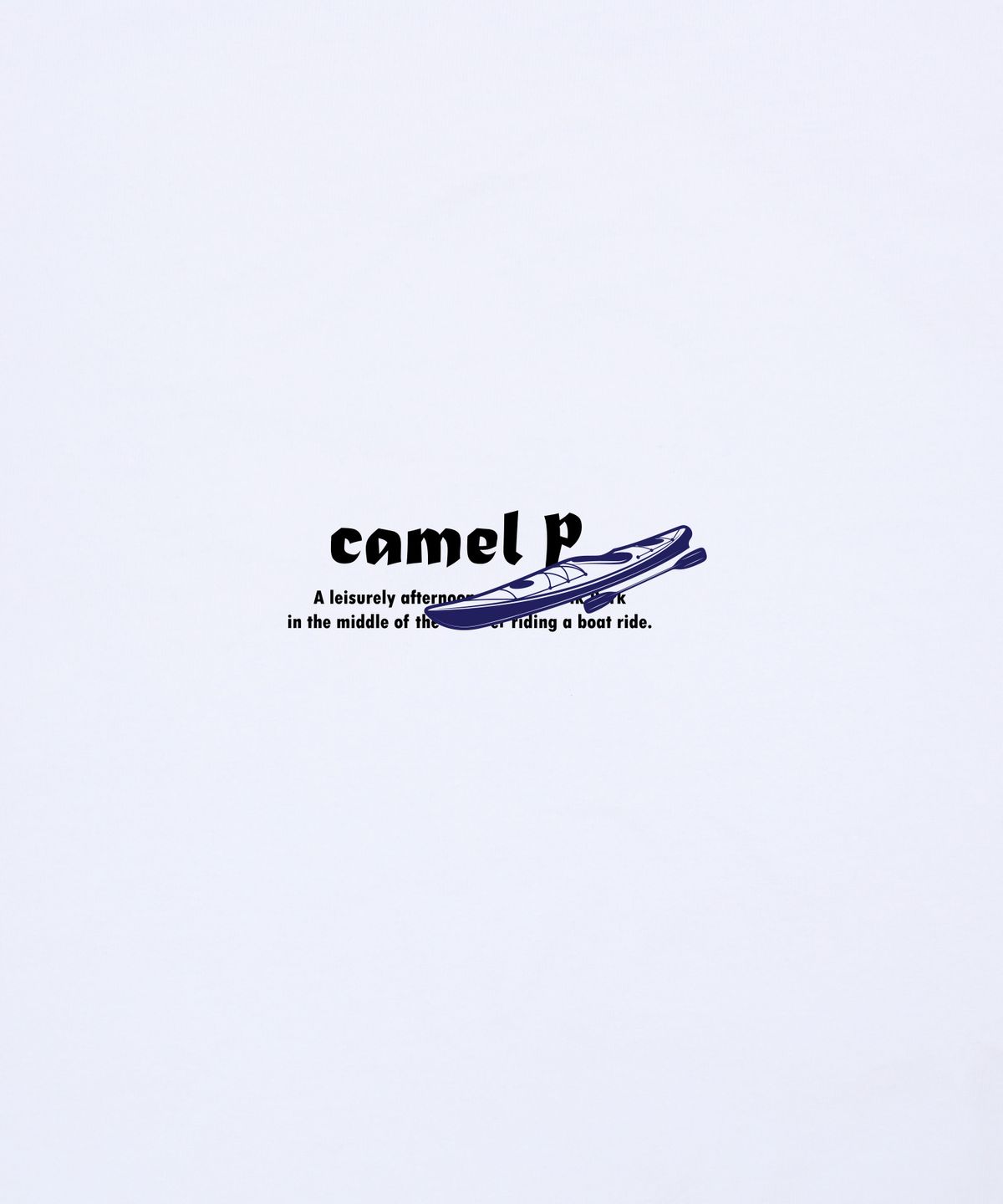 카멜워크(CAMEL WORK) 카멜 파크 반팔티셔츠(화이트)