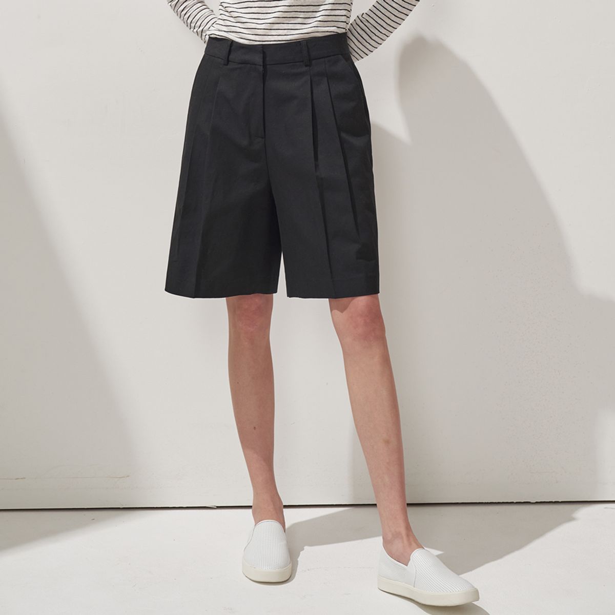 리디피(RIDIFI) NATURE HALF PANTS_LIGHT BLACK