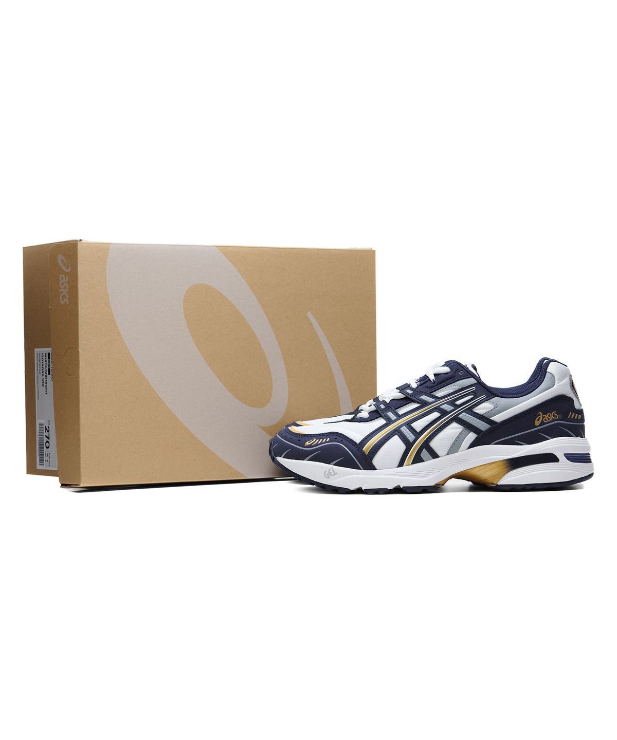 아식스(ASICS) 젤-1090 - 화이트:미드나이트 / 1201A082-100