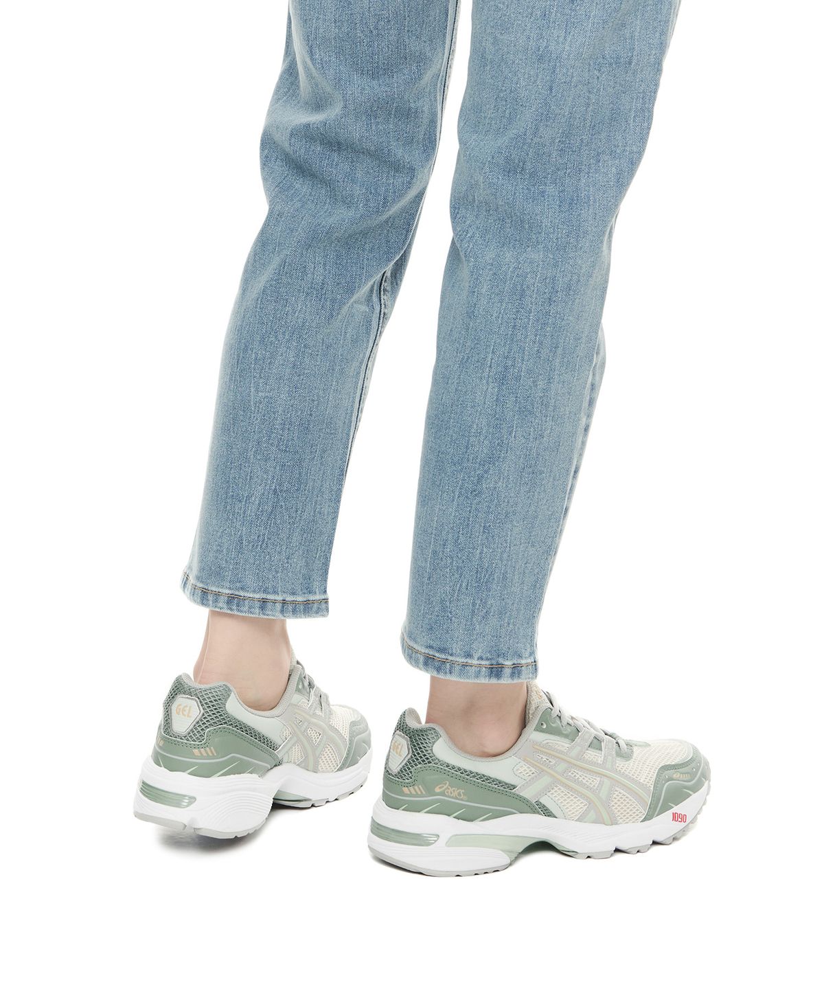아식스(ASICS) 젤-1090 - 크림:오이스터 그레이 W / 1202A130-101