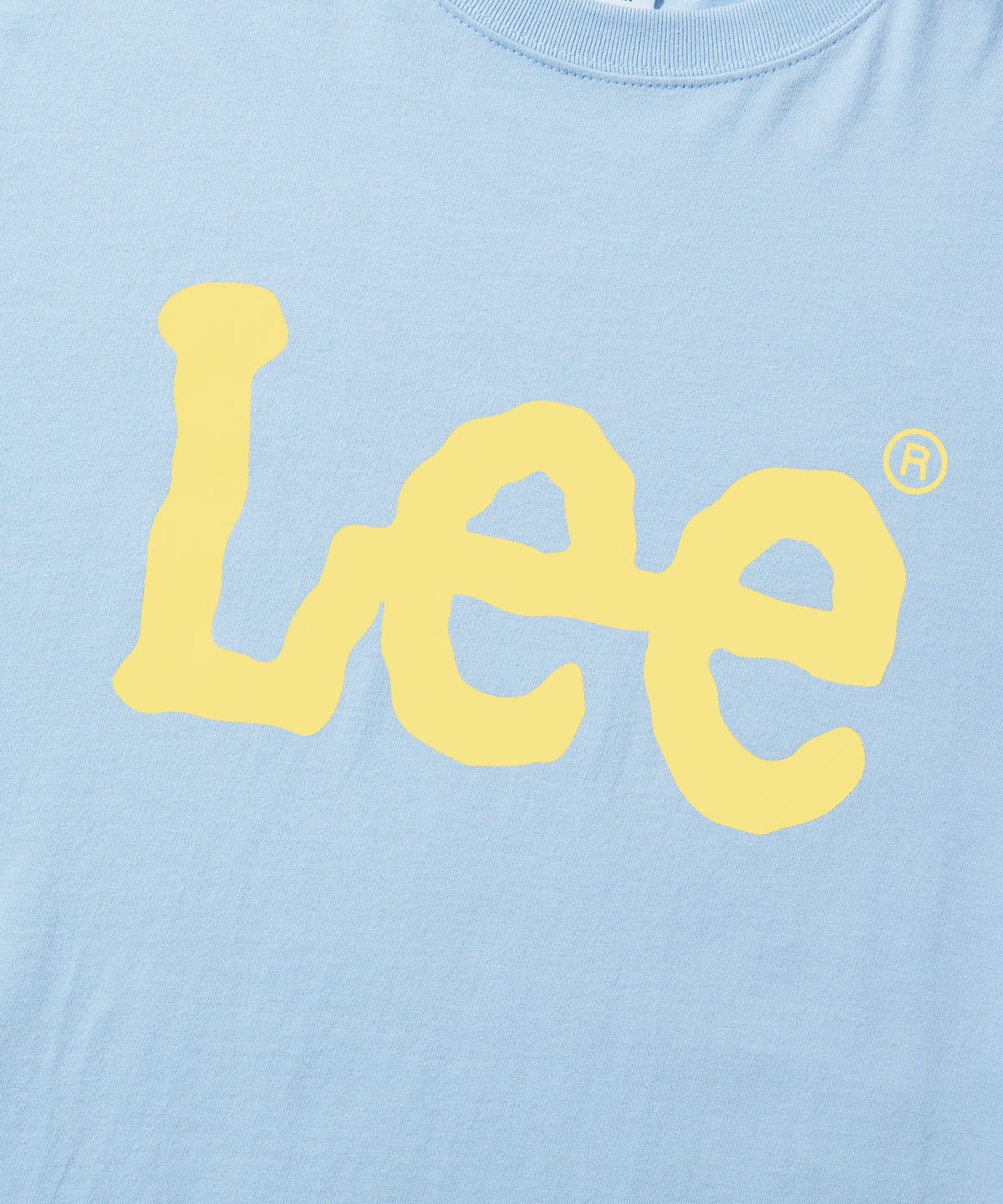 리(LEE) 빅 트위치 로고 티셔츠 라이트 블루