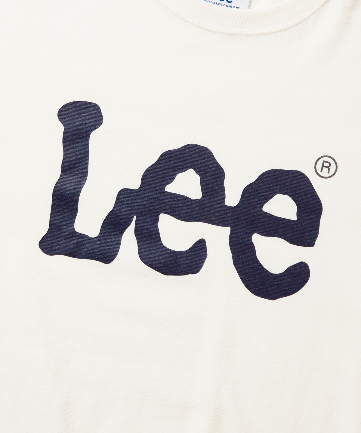 리(LEE) 빅 트위치 로고 티셔츠 아이보리