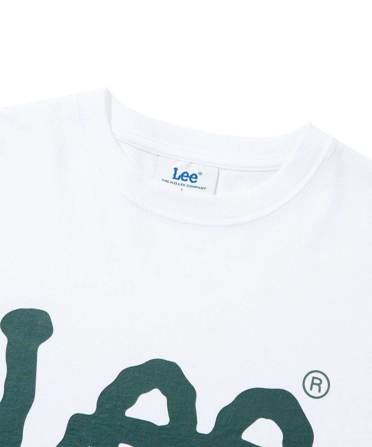 리(LEE) 빅 트위치 로고 티셔츠 그린