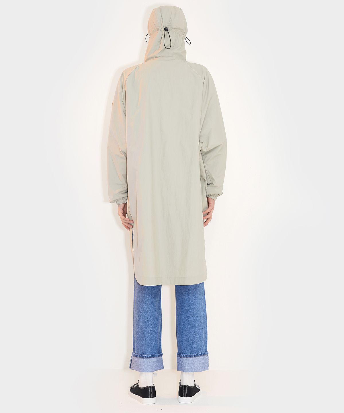에이오엑스(AOX) Mask & multi jumper(Oversize fit) Mint-grey