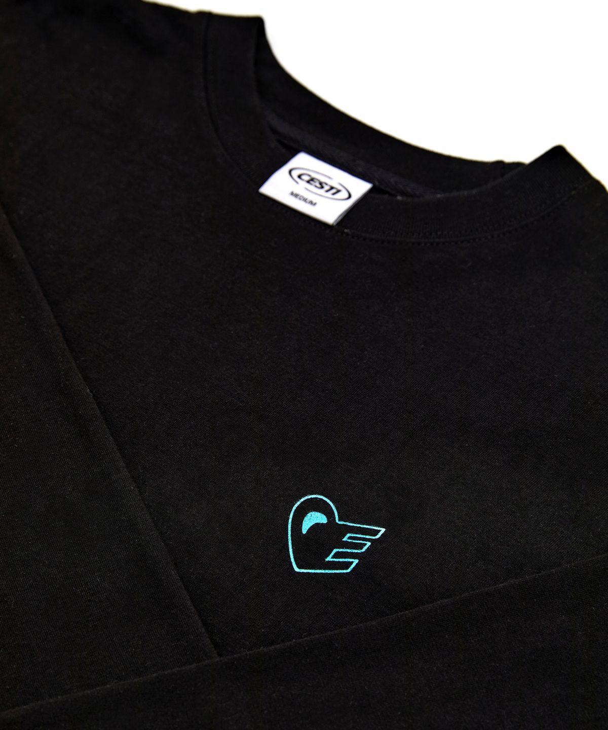 세스띠(CESTI) 하트로고 롱슬리브 BLACK