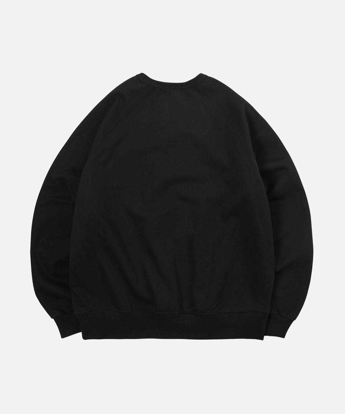 프리즘웍스(FRIZMWORKS) TYPOGRAPHY LOGO SWEATSHIRT _ BLACK