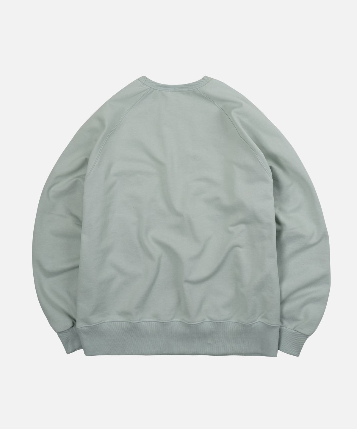 프리즘웍스(FRIZMWORKS) TYPOGRAPHY LOGO SWEATSHIRT _ PISTACHIO