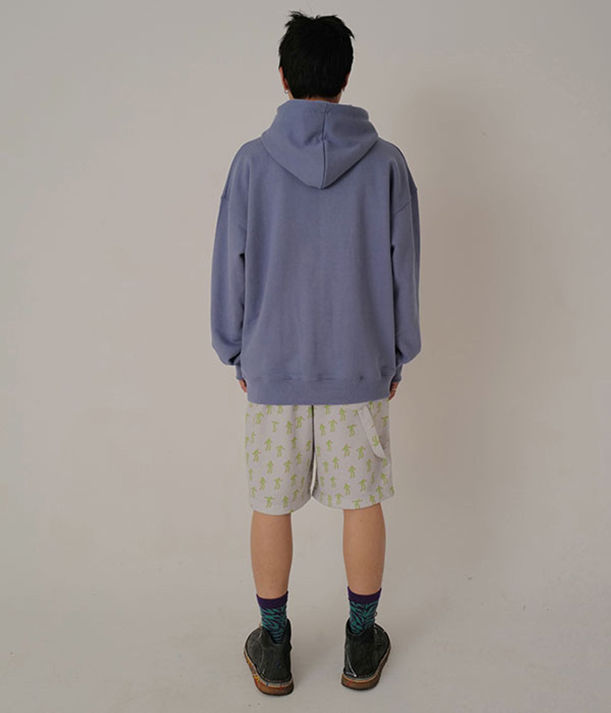유쓰배쓰(YOUTHBATH) 21SS YB LOGO HOOD_BLUE