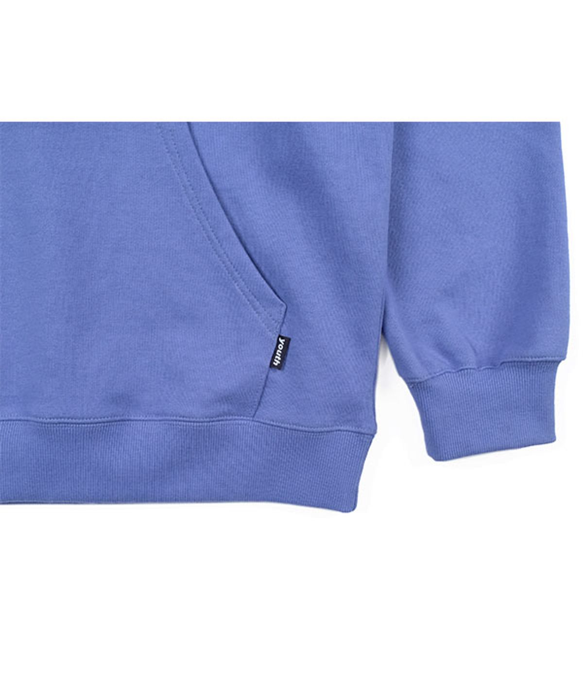 유쓰배쓰(YOUTHBATH) 21SS YB LOGO HOOD_BLUE