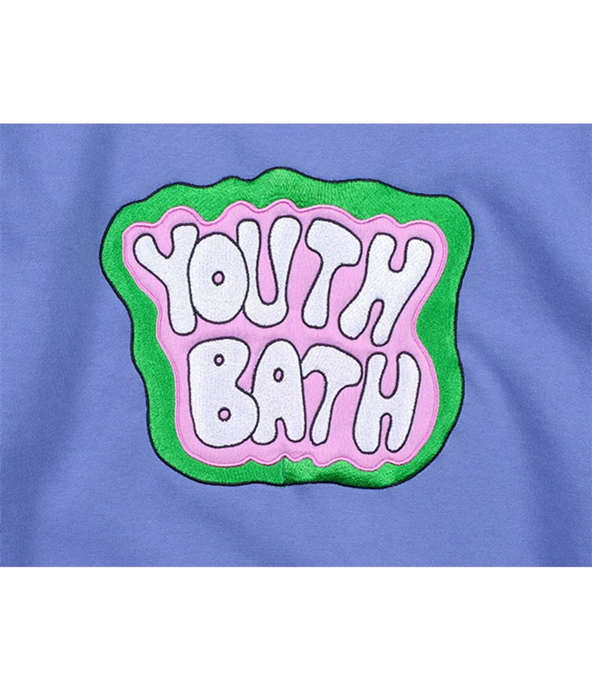 유쓰배쓰(YOUTHBATH) 21SS YB LOGO HOOD_BLUE