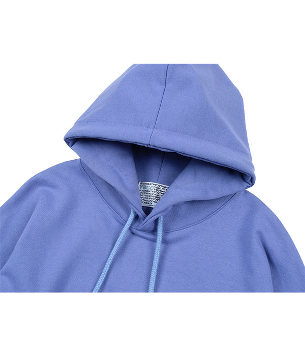 유쓰배쓰(YOUTHBATH) 21SS YB LOGO HOOD_BLUE