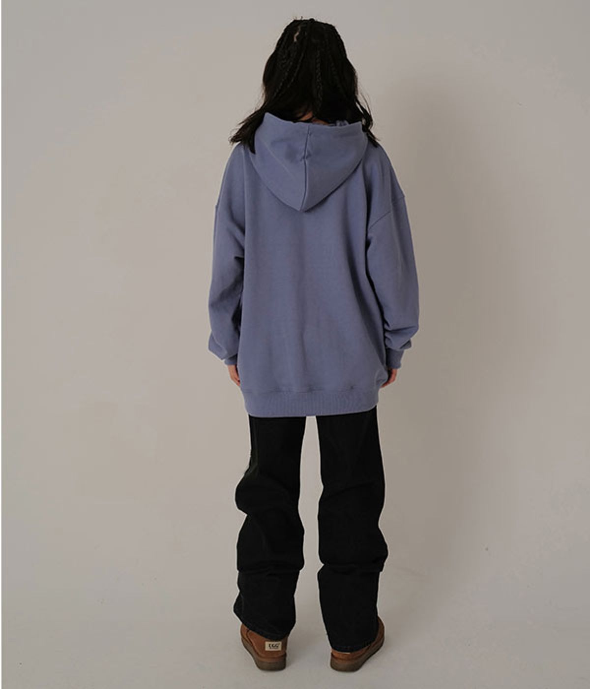 유쓰배쓰(YOUTHBATH) 21SS YB LOGO HOOD_BLUE