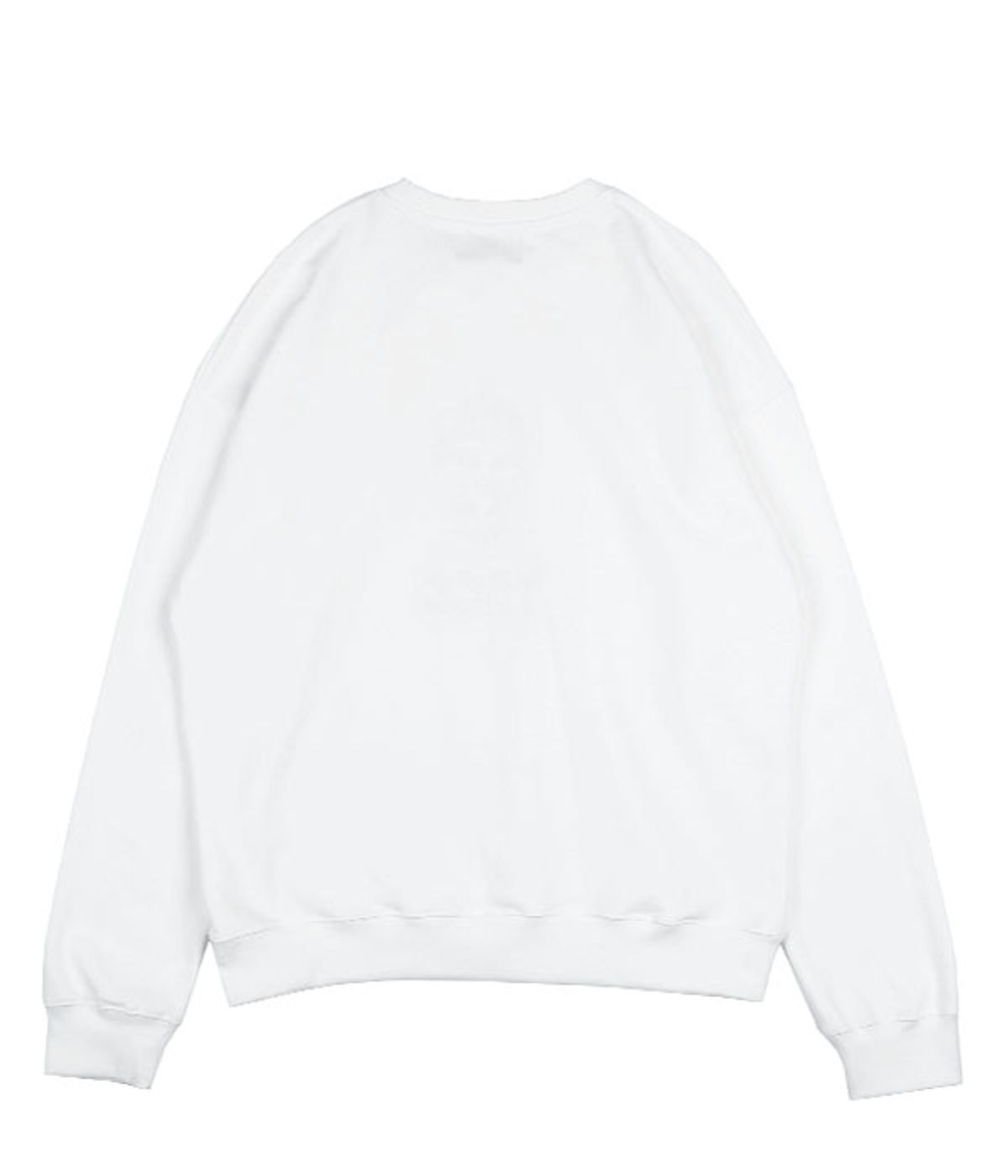 유쓰배쓰(YOUTHBATH) Mr.JOSH CREW NECK_WHITE
