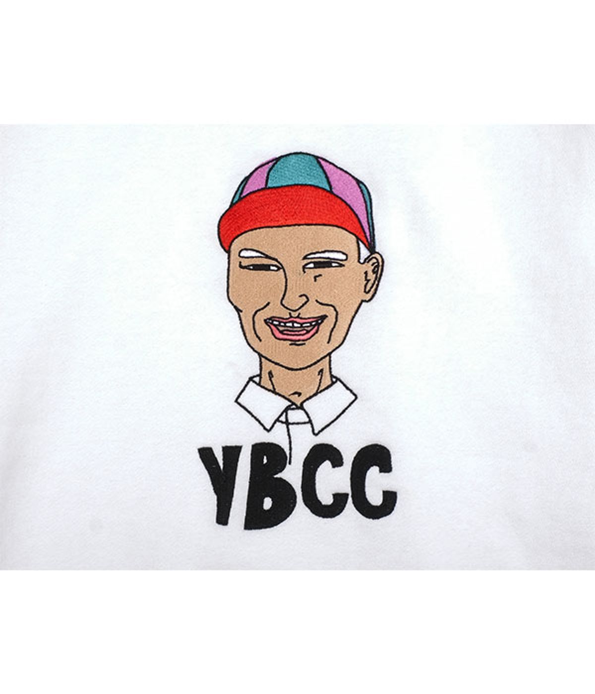 유쓰배쓰(YOUTHBATH) Mr.JOSH CREW NECK_WHITE