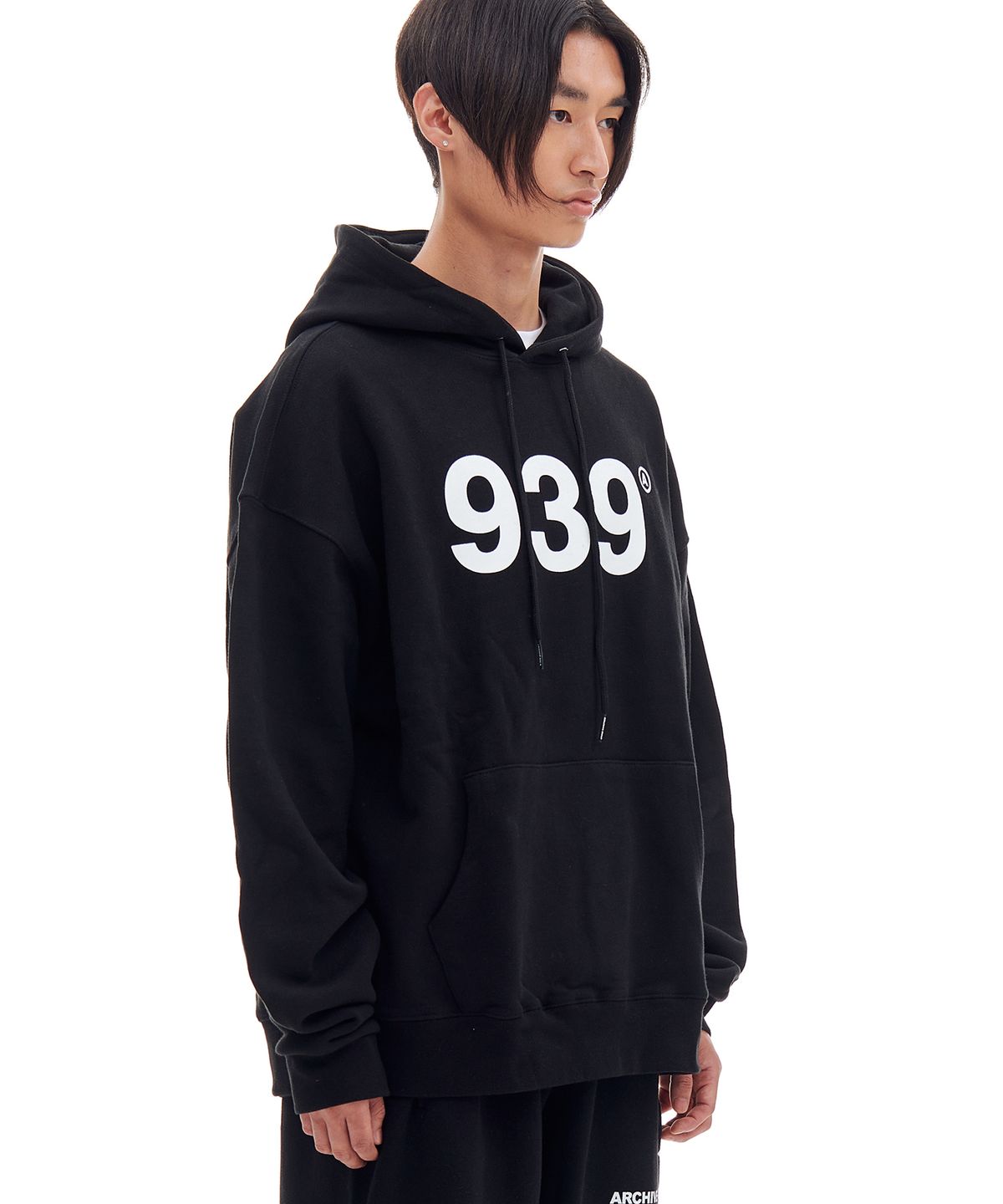 아카이브 볼드(ARCHIVE BOLD) 939 LOGO HOOD (BLACK)