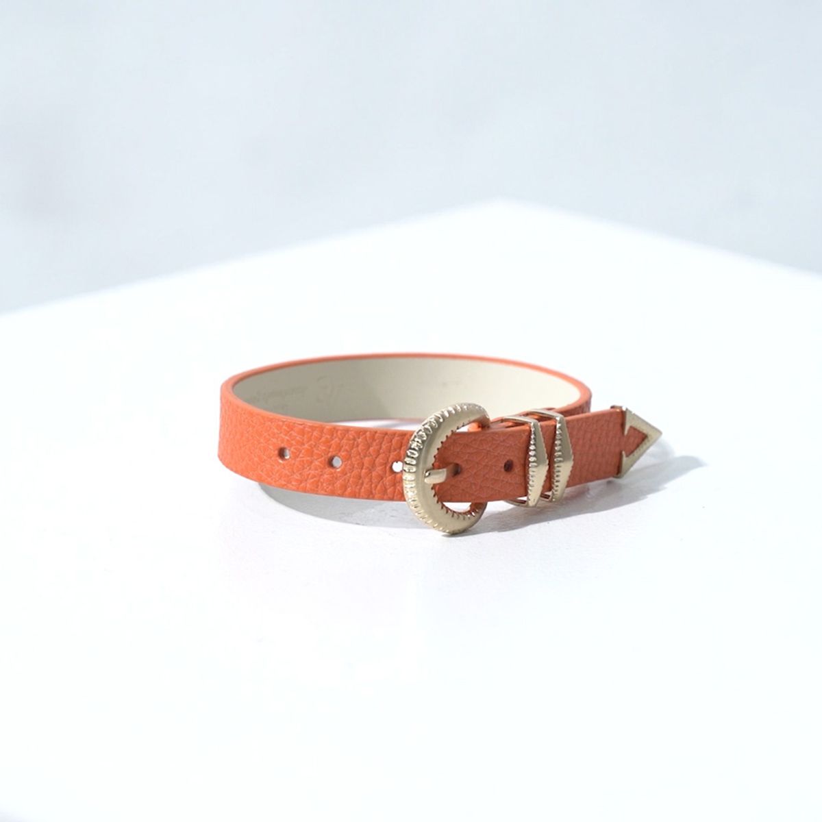 올클래식(ALLCLASSIC) ALCBC001 AC 시그니쳐 브레이슬렛 ORANGE(골드)