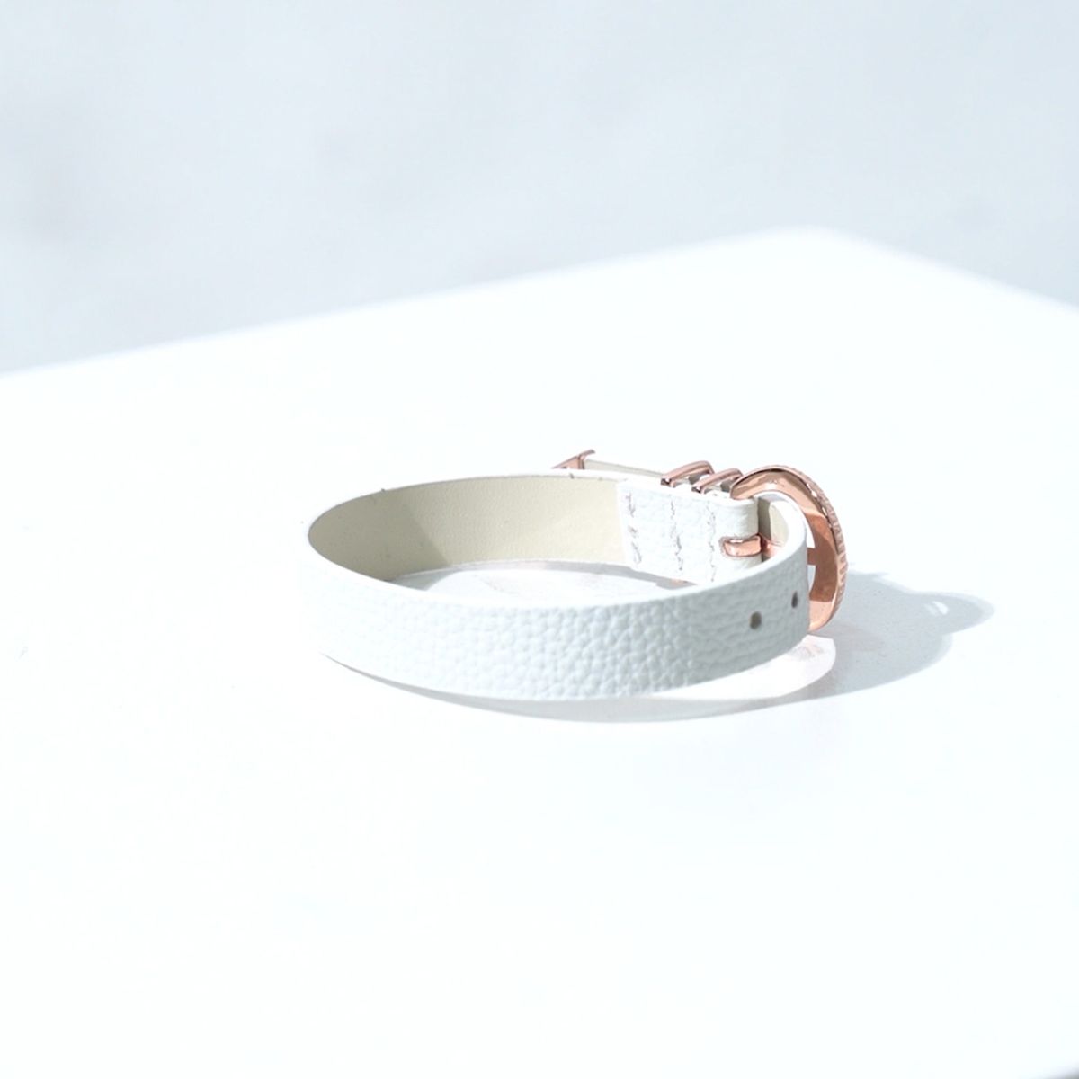 올클래식(ALLCLASSIC) ALCBC001 AC 시그니쳐 브레이슬렛 WHITE(로즈골드)