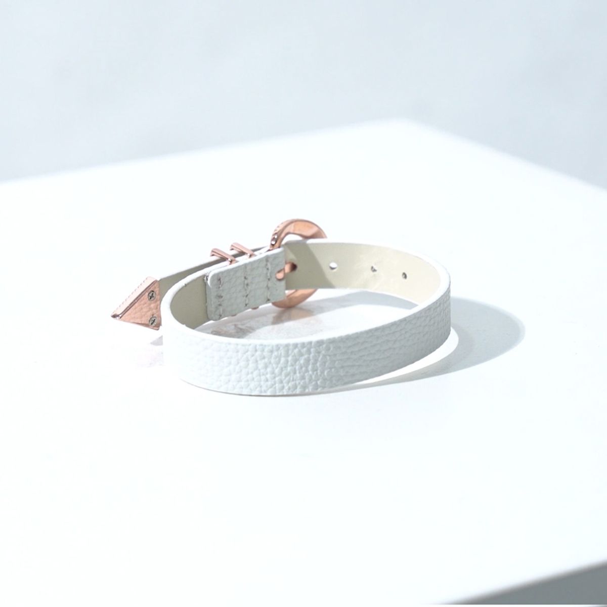 올클래식(ALLCLASSIC) ALCBC001 AC 시그니쳐 브레이슬렛 WHITE(로즈골드)