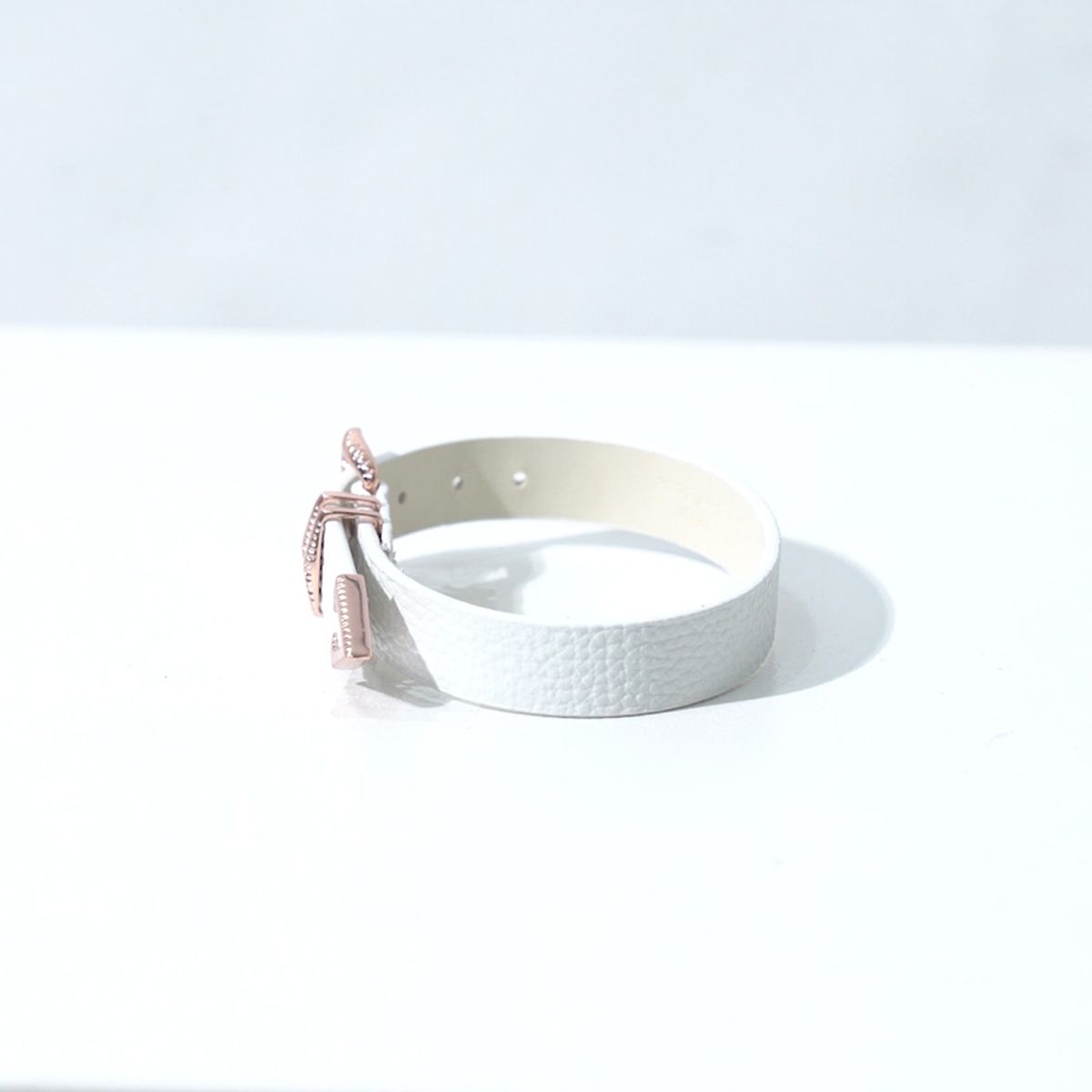 올클래식(ALLCLASSIC) ALCBC001 AC 시그니쳐 브레이슬렛 WHITE(로즈골드)