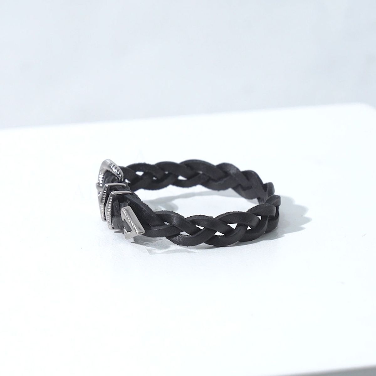 올클래식(ALLCLASSIC) ALCBC001 AC 시그니쳐 브레이슬렛 W_BLACK(실버)