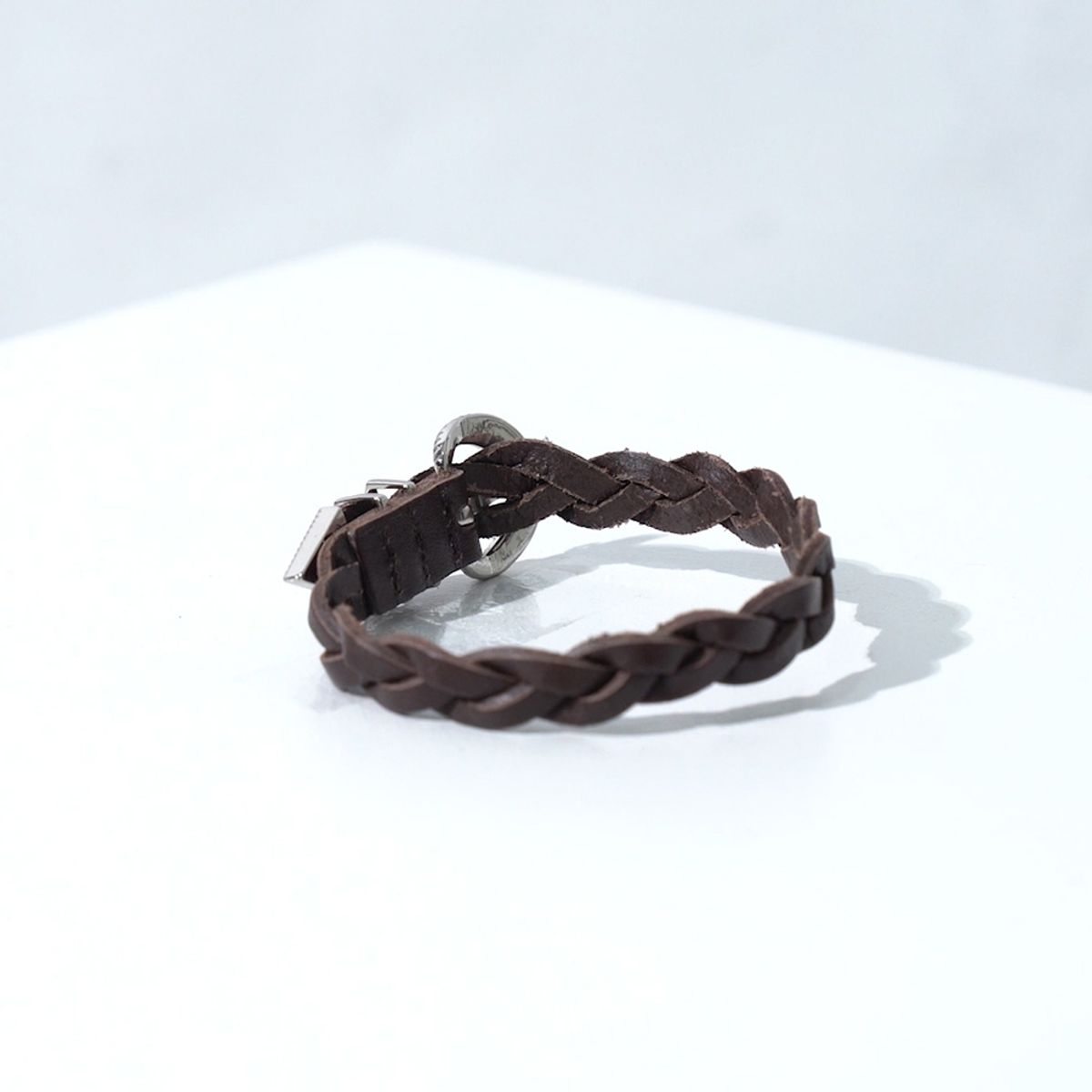 올클래식(ALLCLASSIC) ALCBC001 AC 시그니쳐 브레이슬렛 W_BROWN(실버)