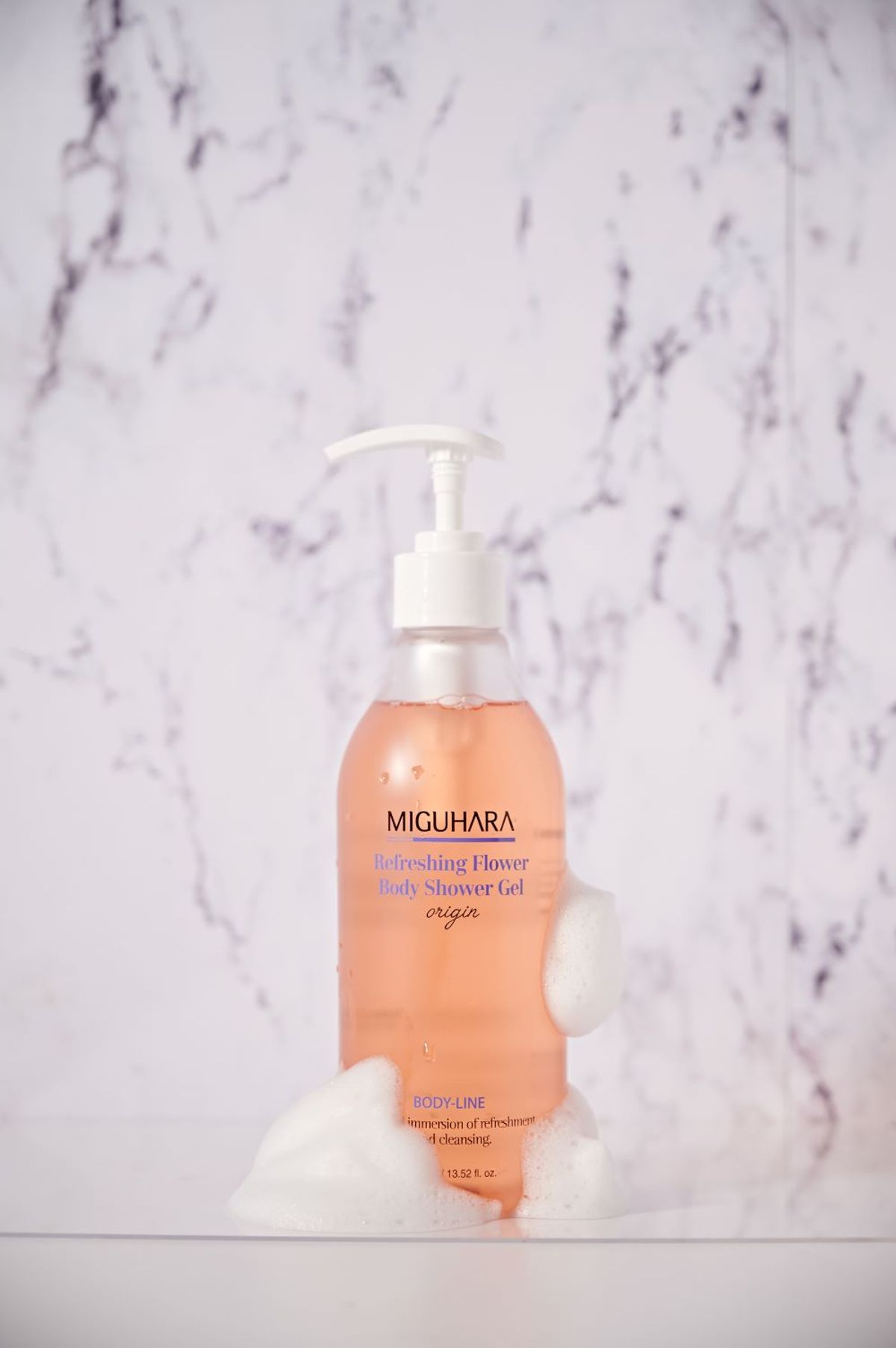 미구하라(MIGUHARA) 리프레싱 플라워 바디 샤워젤 오리진 500ml