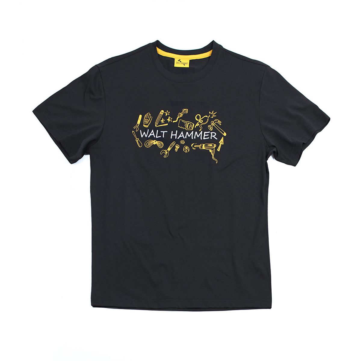 월트해머(WALT HAMMER) 노스브룩 티셔츠 블랙1221TS117BK
