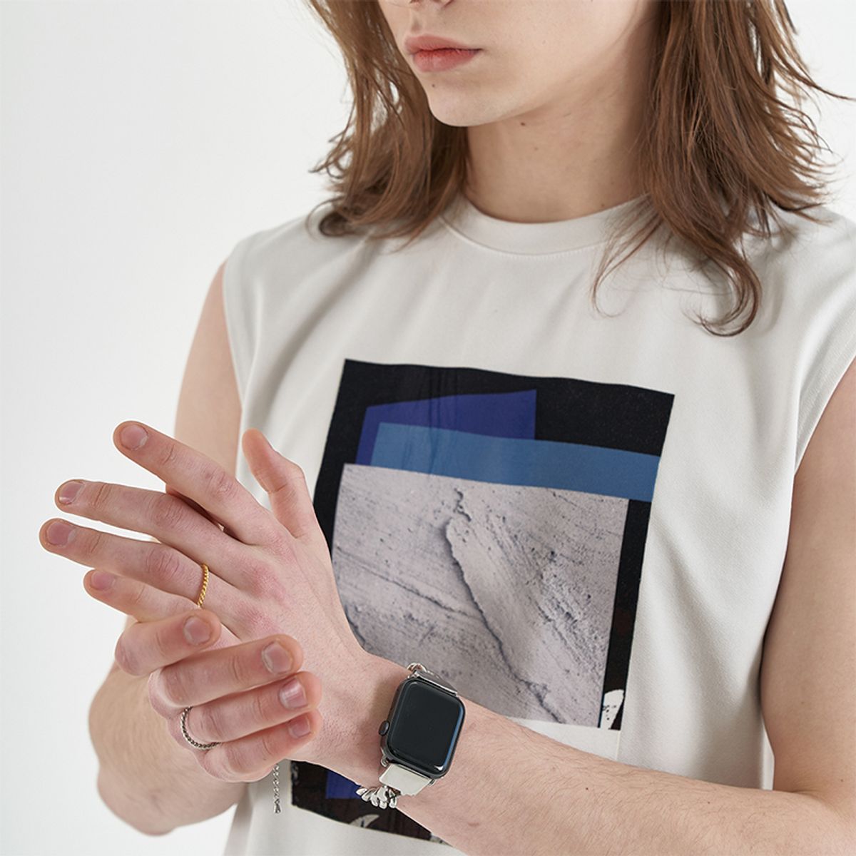 실버태그(SILVERTAG) APPLE WATCH STRAP AST-1352DC 애플워치 스트랩 44 mm 45 mm 49mm