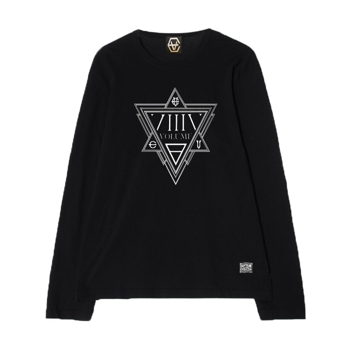 에잇볼륨(EIGHTVOLUME) EV 스타 엠블렘 롱 슬리브