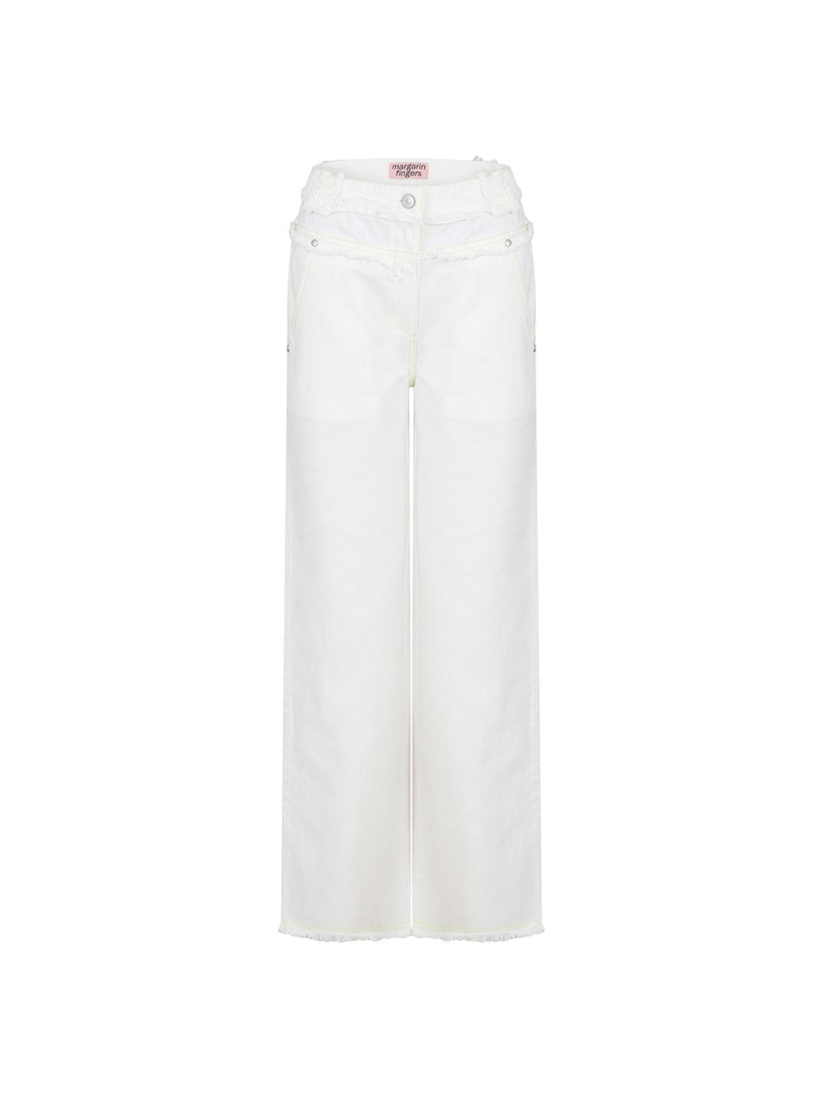 마가린핑거스(MARGARIN FINGERS) muscat straight pants