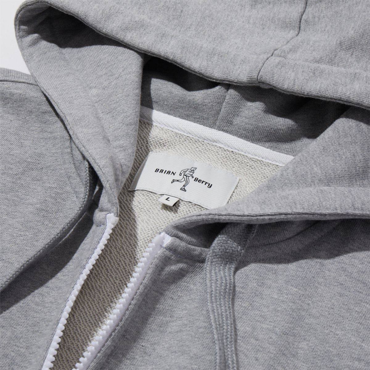 브라이언베리(BRIAN BERRY) TUNAS HOODIE JACKET _HEATHER GREY