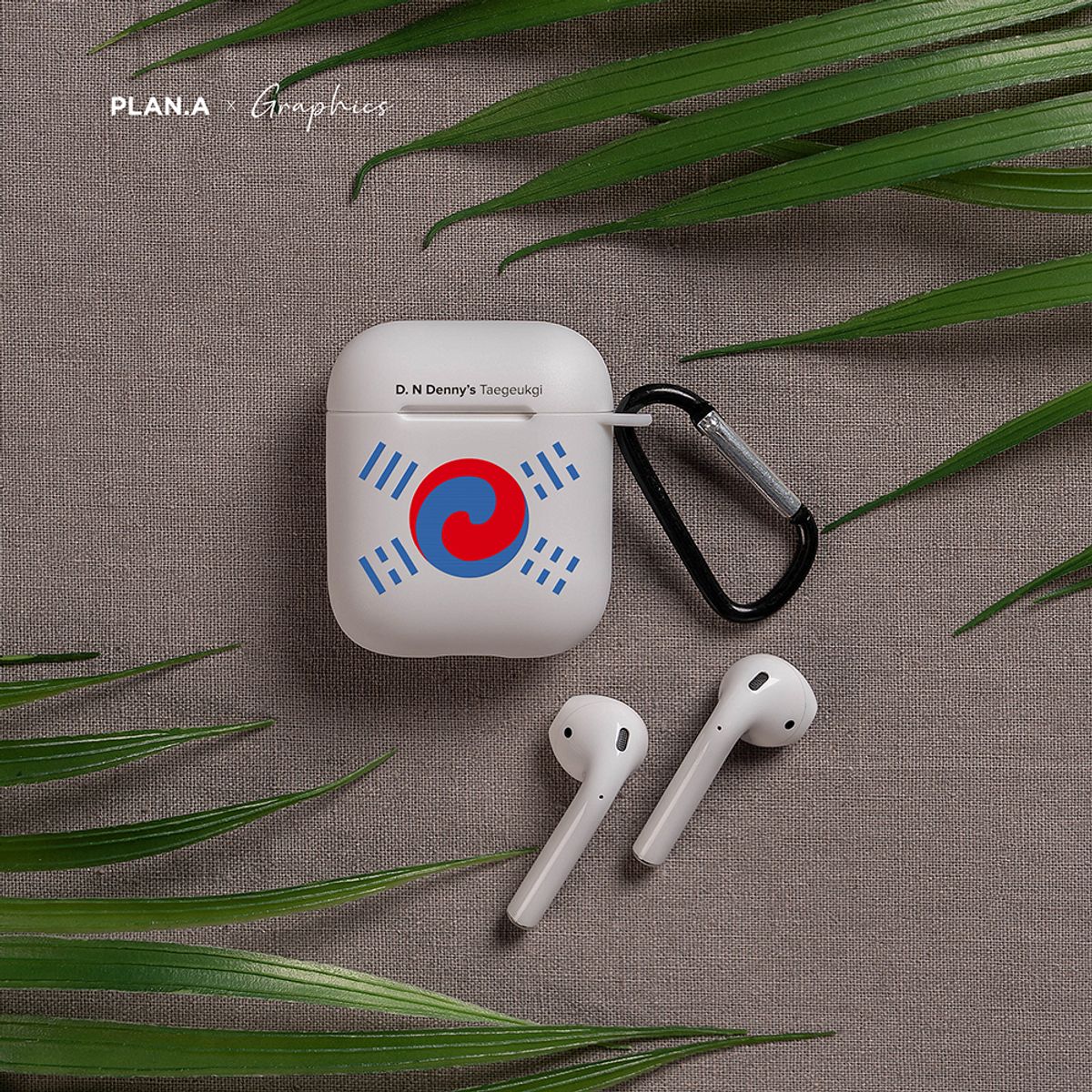 플래나(PLANA) 태극기 시리즈 에어팟 1/2세대 TPU 케이스
