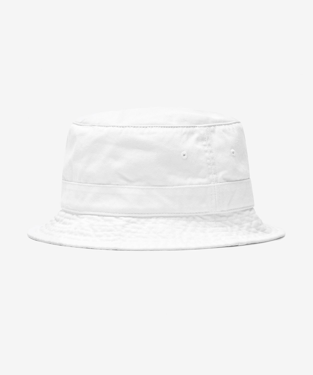 폴로 랄프 로렌(POLO RALPH LAUREN) 코튼 치노 버킷 햇 - 화이트