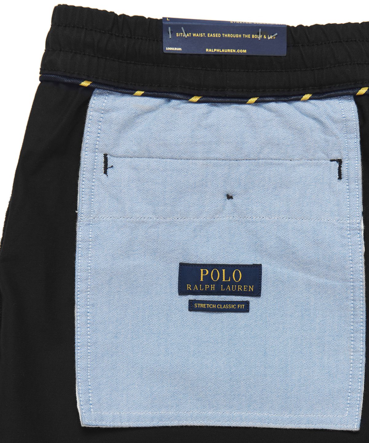 폴로 랄프 로렌(POLO RALPH LAUREN) 클래식 핏 폴로 프렙스터 - 블랙
