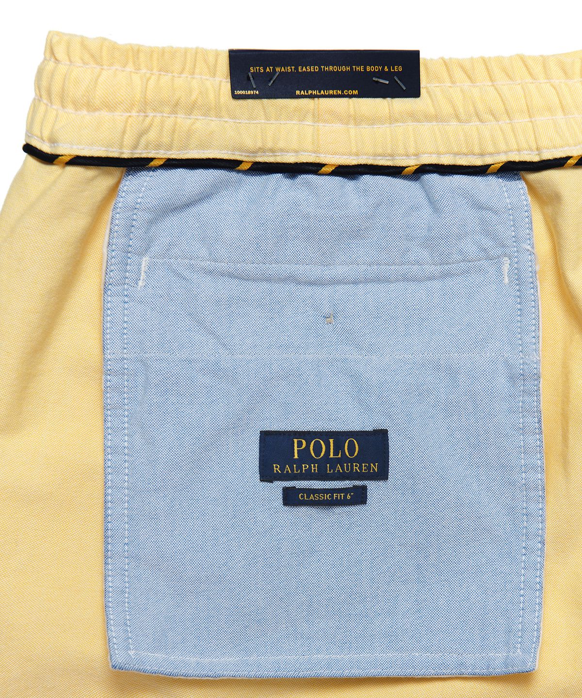 폴로 랄프 로렌(POLO RALPH LAUREN) 클래식 핏 폴로 프렙스터 - 옐로우