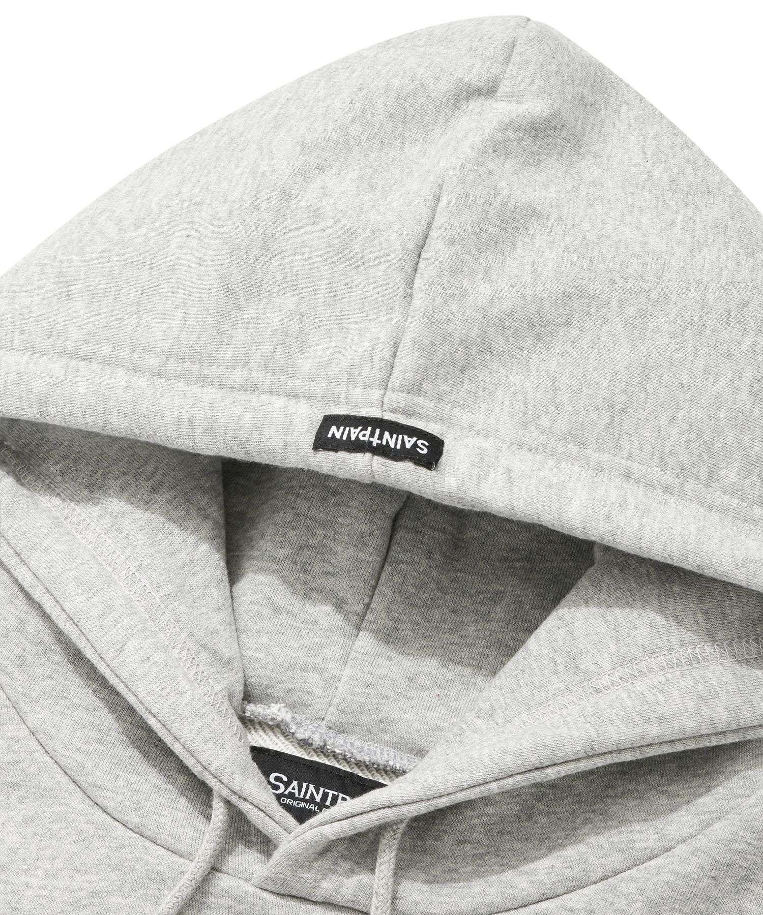 MUSINSA | SAINTPAIN SP GOD BLESS ALL HOODIE - MELANGE GRAY